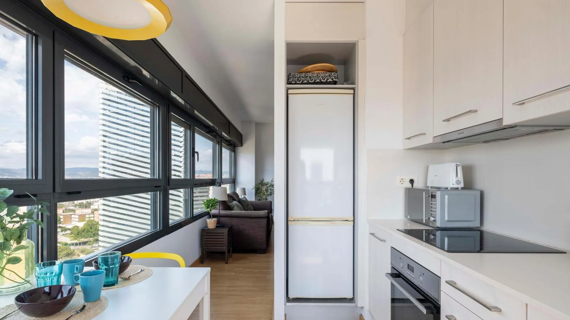 Apartmán Amazing Apart Fira Barcelona And 15' From Bcn Center With Pool
